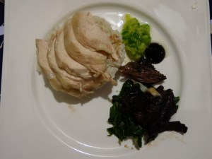 Hainanese Chicken Red Braised Beef Ribs