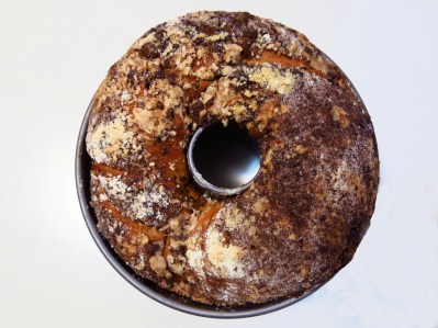 Yeasted Chocolate Coffee Cake