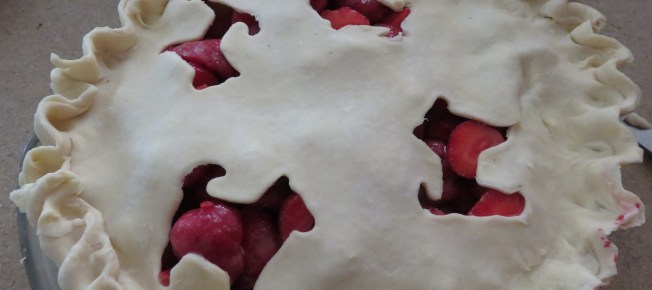 Pie with Shiba Cut Outs